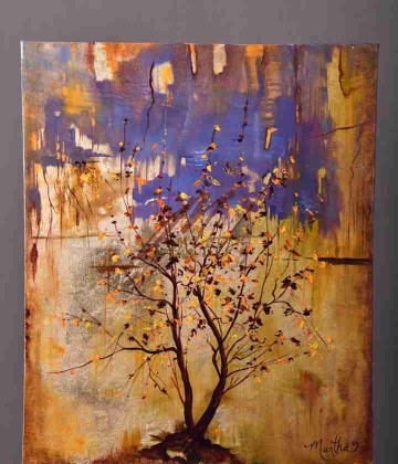 تابلوي پاییز طلایی